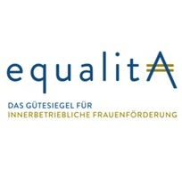Logo: equalitA für innerbetriebliche Frauenförderung des BMAW