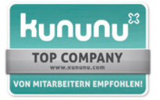 Logo des Zertifikates Kununu - Top Company