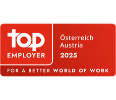 Top Employer Austria 2025 Logo: Top Employer Austria 2025