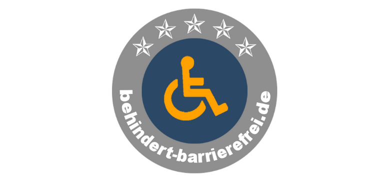 Logo behindert-barrierefrei