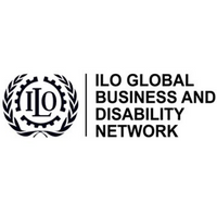 Logo des Zertifikates: ILO - Global Business and Disability Network