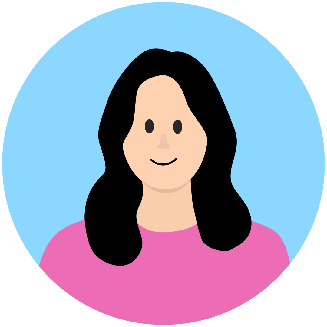 Illustration einer weiblich gelesenen Person.